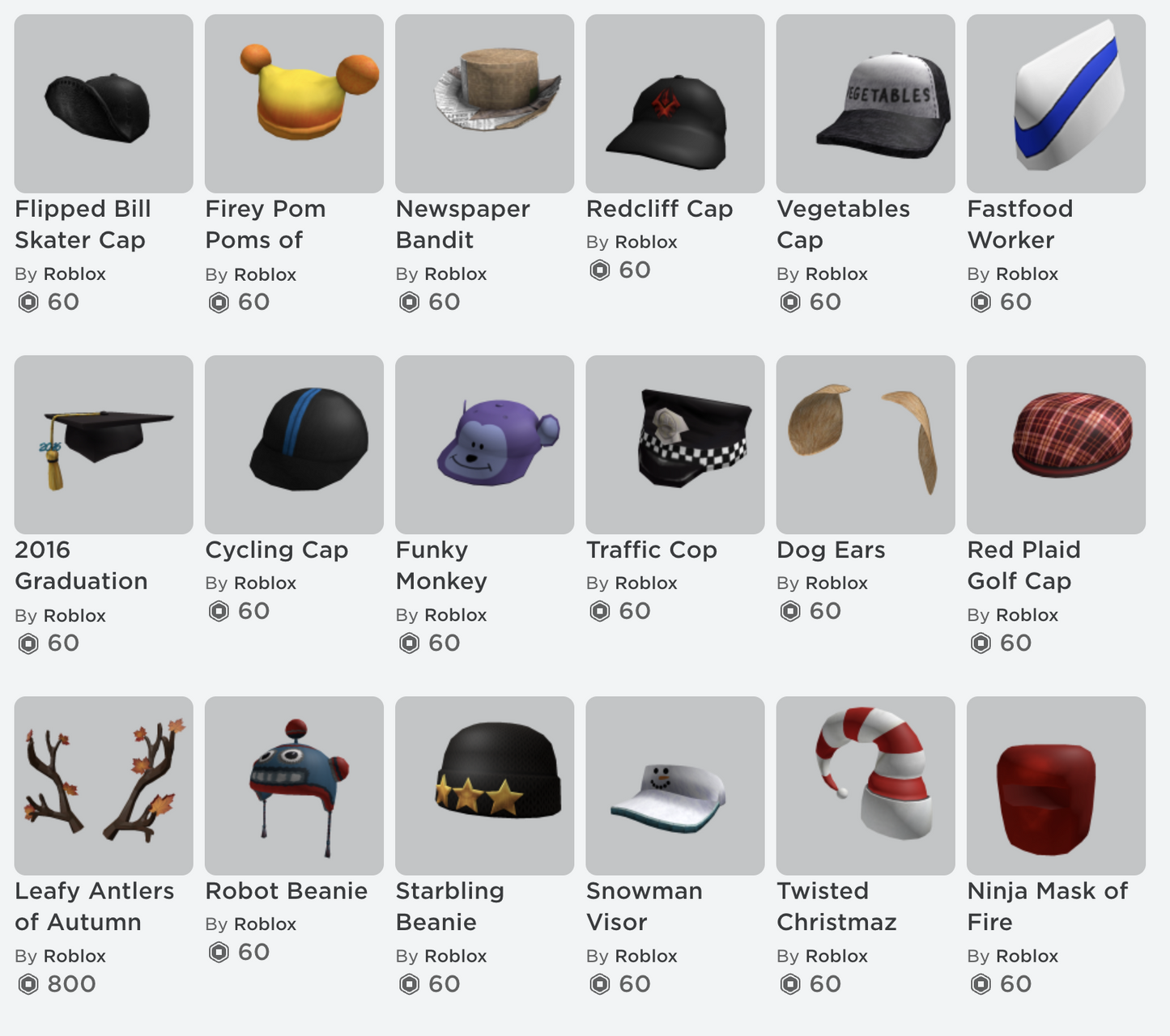 Roblox 2022 Account | 66+ Hat Accessories | 865 Robux Included | Lots of Robux Hats / Accessories | Stacked Account✨2 Years Old Join Date