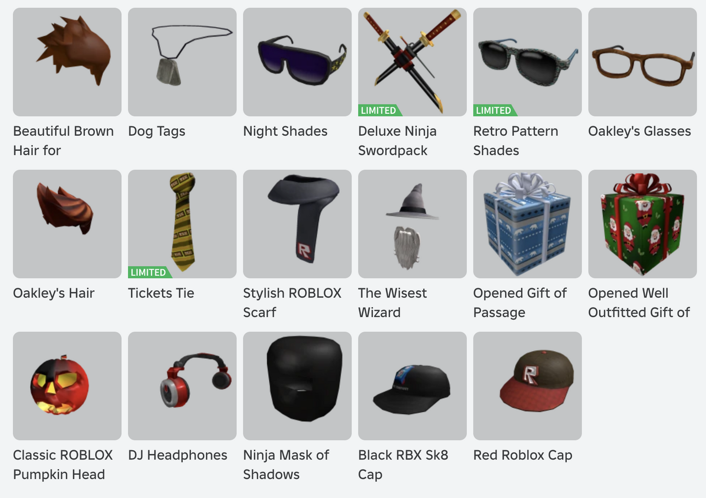 ROBLOX 2012 Account | Offsales / Limiteds | Classic Pumpkin + Wisest Wizard | 10,000+ Robux SPENT | Rare Items | Unverified | 12+ Years Join Date