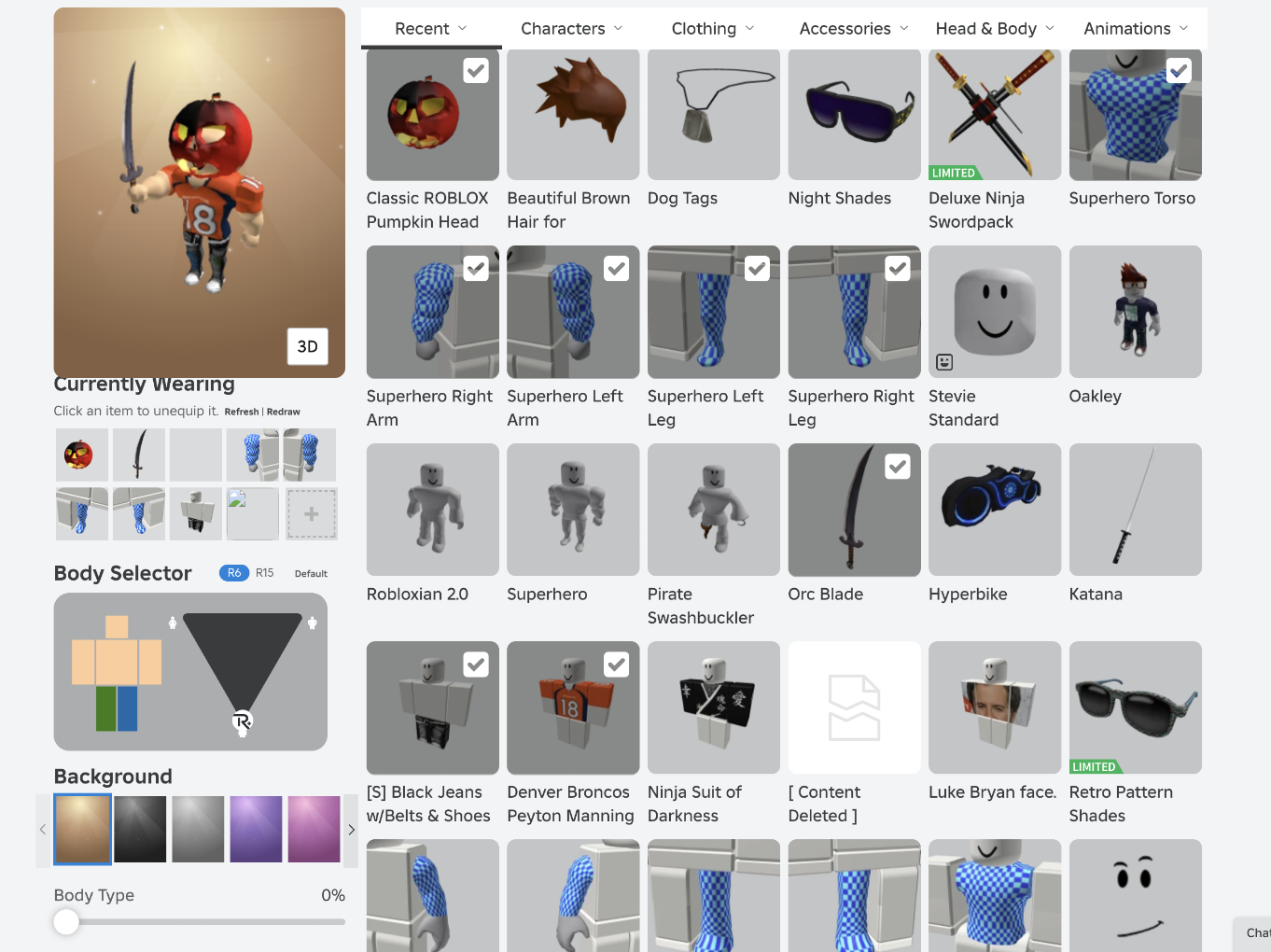 ROBLOX 2012 Account | Offsales / Limiteds | Classic Pumpkin + Wisest Wizard | 10,000+ Robux SPENT | Rare Items | Unverified | 12+ Years Join Date
