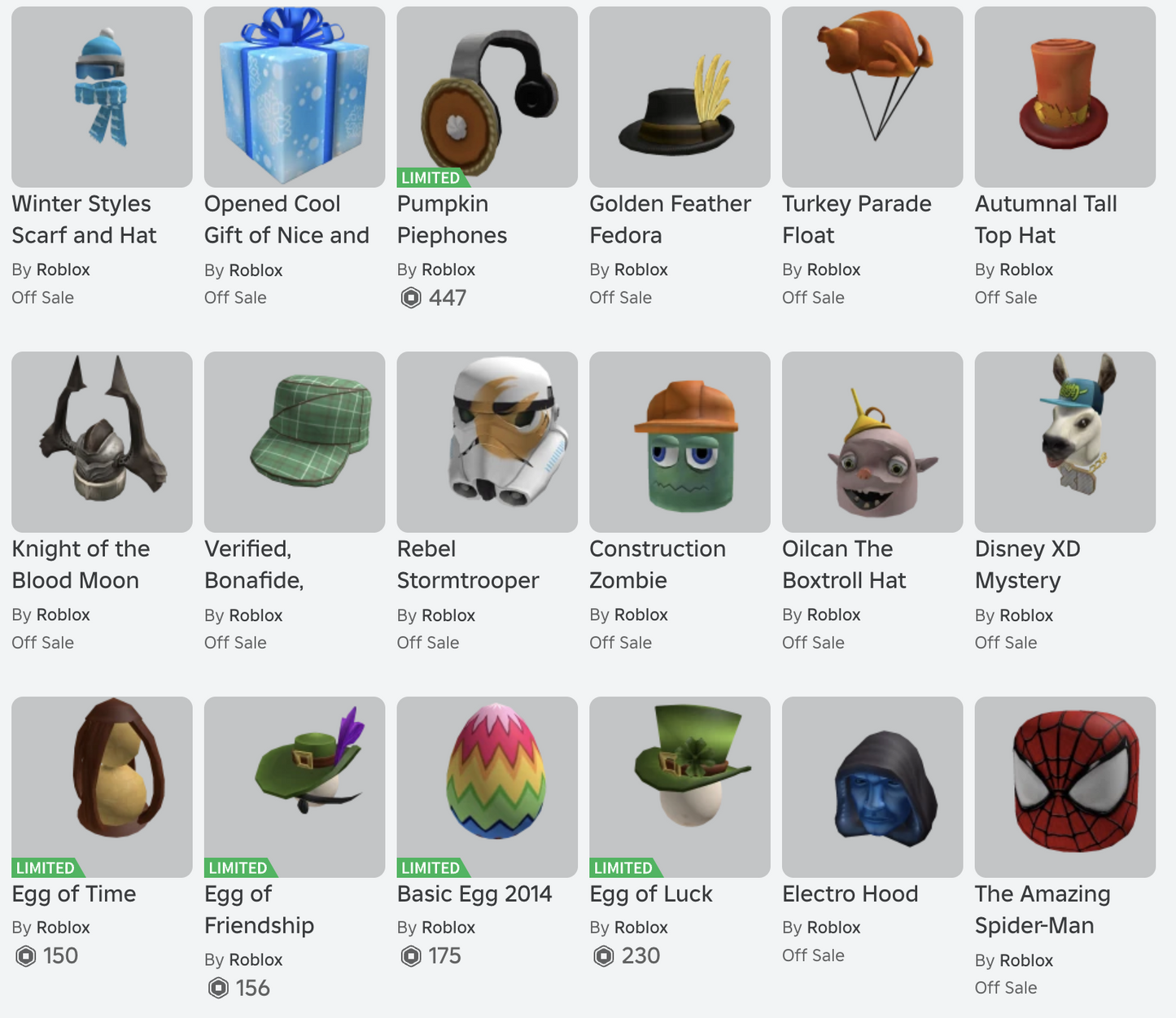 ROBLOX 2009 Account | 158+ Offsales / Limiteds | Evil Duck + 11K RAP | Limiteds Worth 11K Robux | Rare Items | Super Stacked | 15+ Years Join