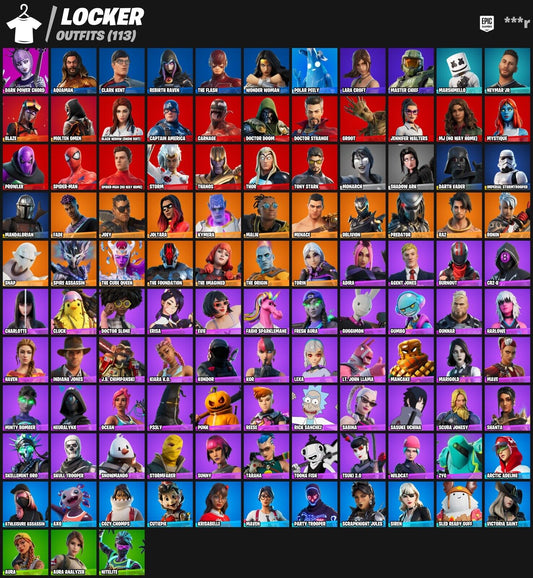 Fortnite - Wildcat 100+ outfits (Playstation, PC, Nintendo) Full Email access